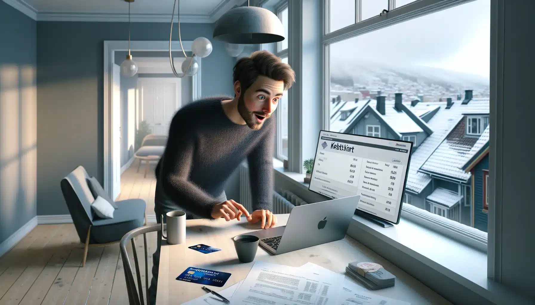 Kan man ha positiv saldo på kredittkort?