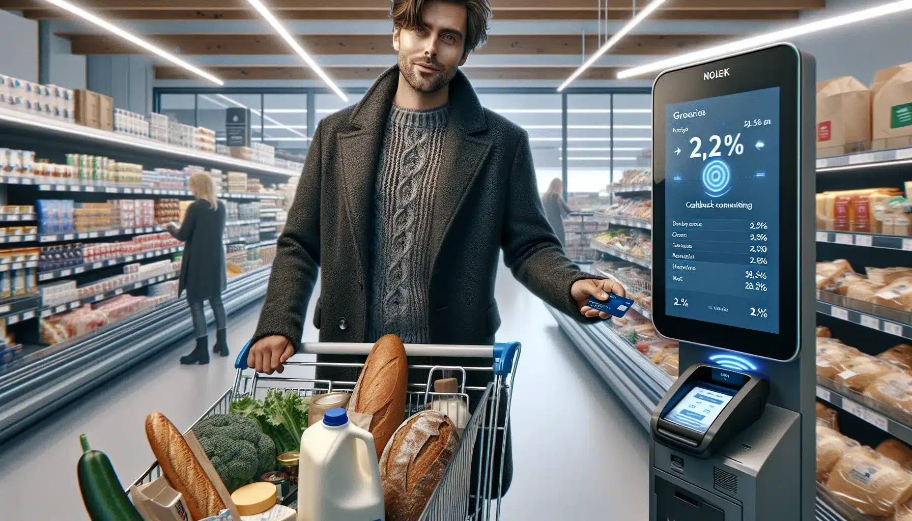 Hvordan bruke kredittkort for &aring; tjene cashback p&aring; dagligvarer &ndash; illustrasjon 1