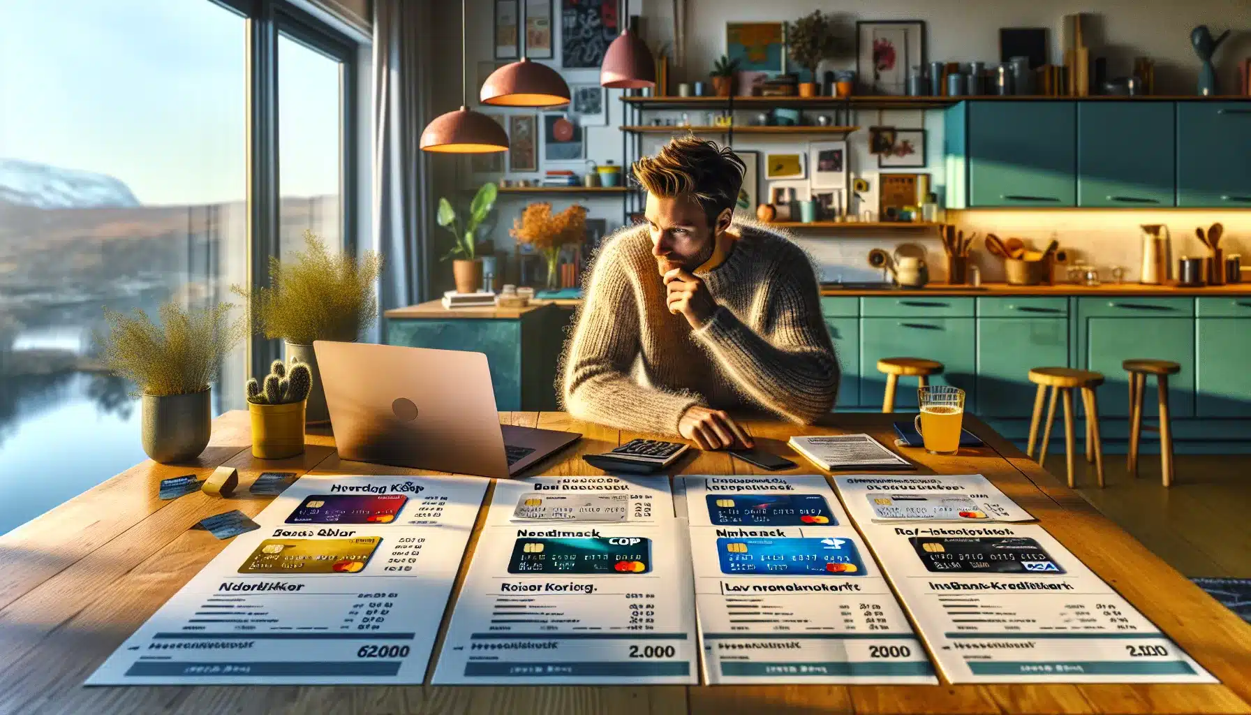 Hvordan sammenligne kredittkort for &aring; finne det beste tilbudet &ndash; illustrasjon 1